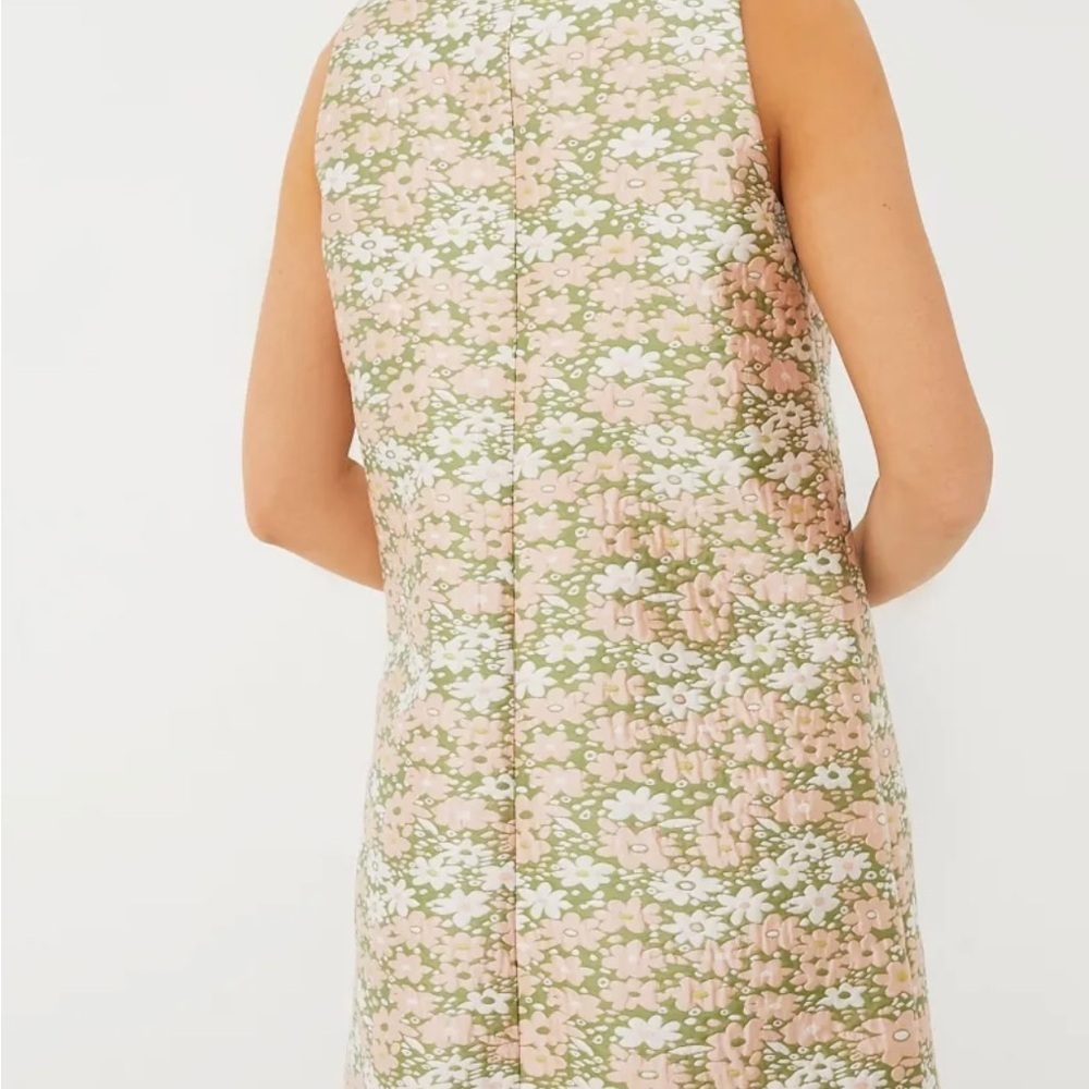 NEW Tuckernuck Sequin Floral Sleeveless Maude Dress Womens XXL Pink/Green Formal - Picture 4 of 16